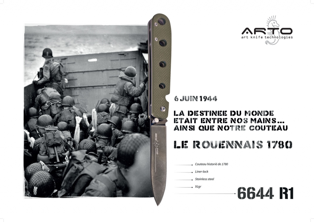 Romain Belotti - Graphiste à Lyon Arto Knives       Publicité