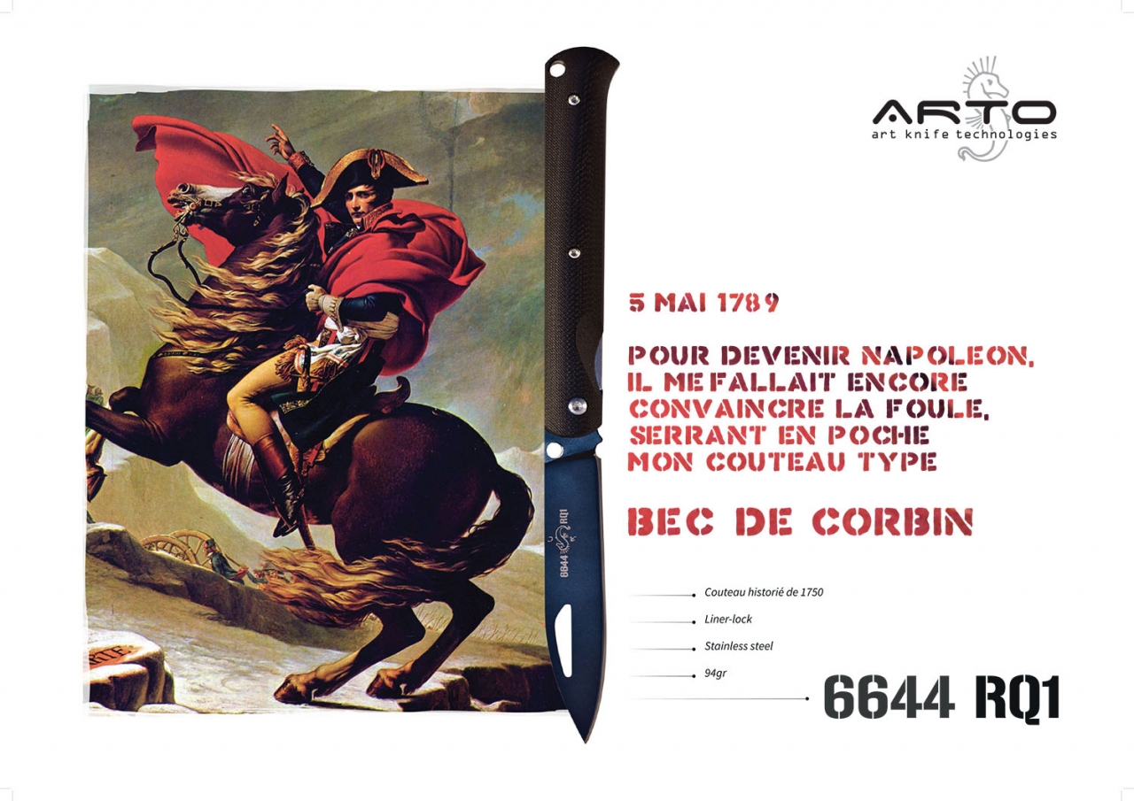 Romain Belotti - Graphiste à Lyon Arto Knives       Publicité